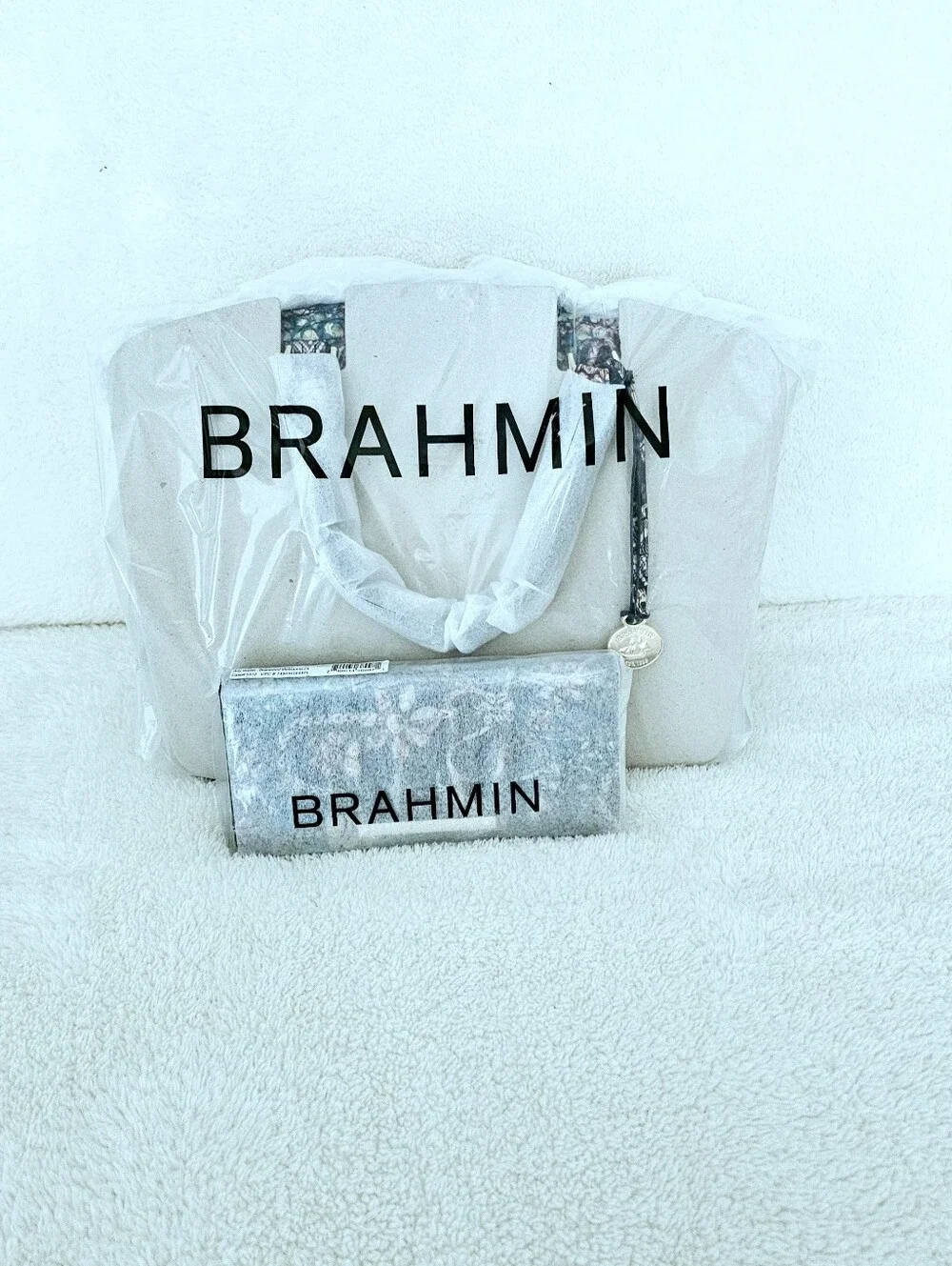 NWT Brahmin BEJEWELED Medium Duxbury w/Ady Wallet